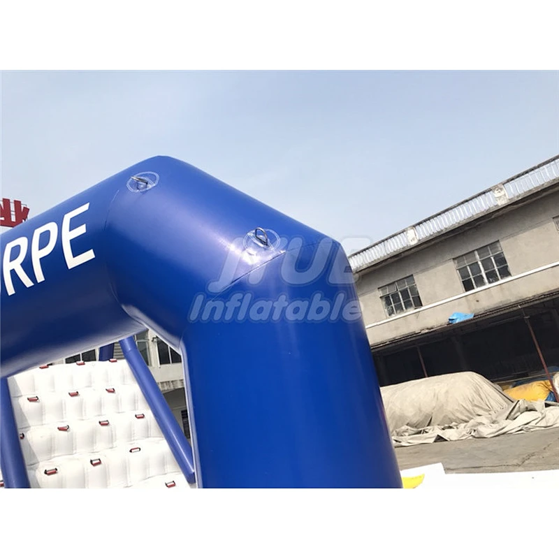 Outdoor Welcome Start Finish Line Inflatable Entrance Archway For Event