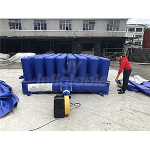 Soft Landing Inflatable Trampoline Foam Pit Jump Air Bag For FMX