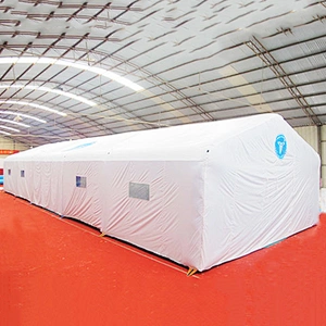 20 Person Waterproof Disaster Relief Tent Refugee Tent Inflatable Rescue Tents Emergency For Hospital