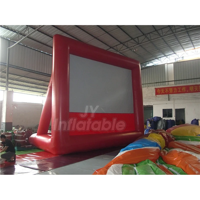 Commercial Inflatable Movie Screen Air Sealed Inflatable Television Screen For Advertising