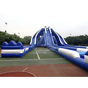Large Trippo Inflatable Water Slide Adult for Sale Big Inflatable Stair Slide with Pool