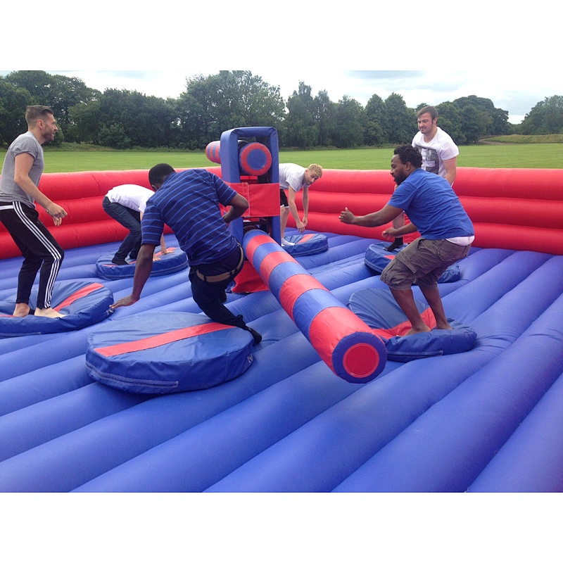Multi Play Funny Giant Outdoor Interactive Inflatable Meltdown Challenge Games Inflatable Wipeout for Sale