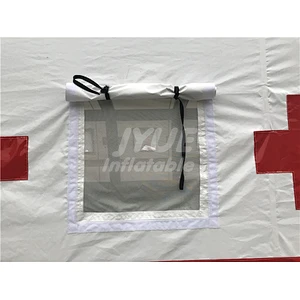 PVC Tarpaulin Durable Waterproof White Inflatable Temporary Surgical Medical Hospital Tent