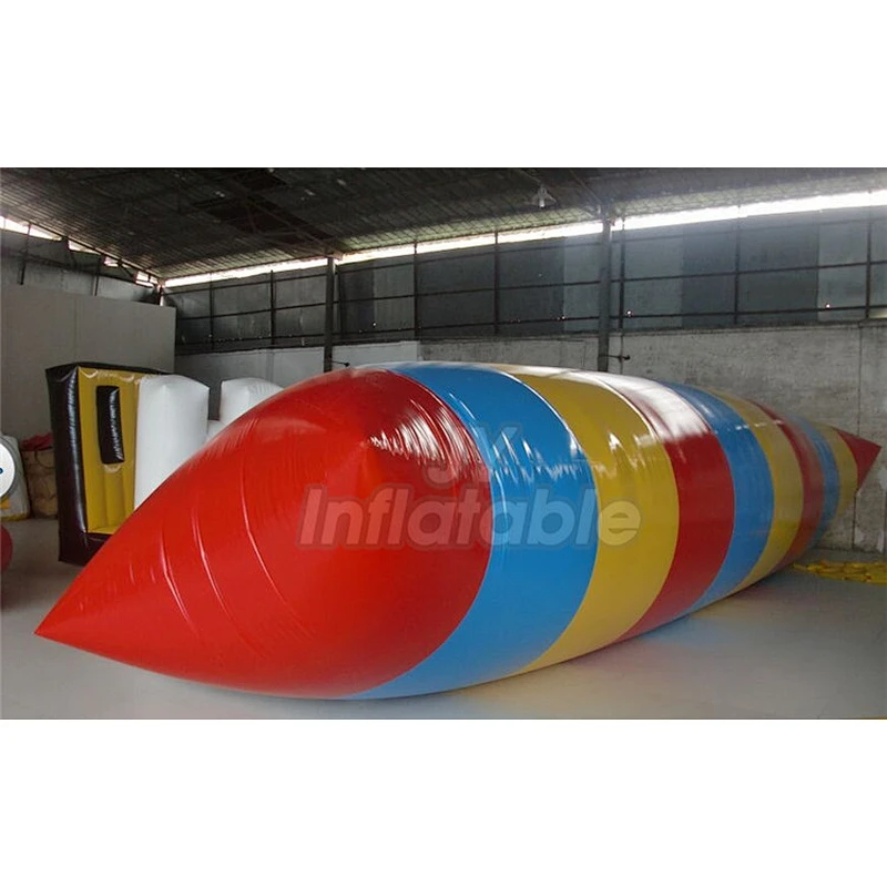 Water Sport Toy Water Blob Pillow Inflatable Catapult Blob Launcher For Sale