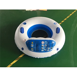 Water Park Equipment Pool Floating Single Tubes Single Water Slide Tubes With Backrest