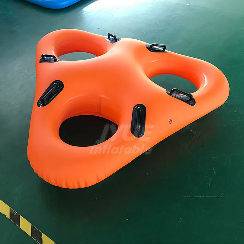 Water Slide Bullet Tube 3 Person Waterpark Triangle Triple Tube