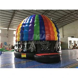 Party Use Jumping Disco Bouncer Inflatable Disco Dome Bounce House For Kids