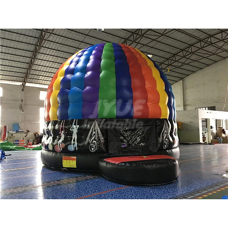 Party Use Jumping Disco Bouncer Inflatable Disco Dome Bounce House For Kids