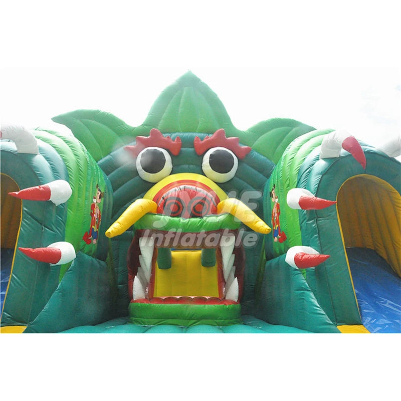 Commercial Indoor Outdoor Amusement Park Playground Inflatable Fun City Game