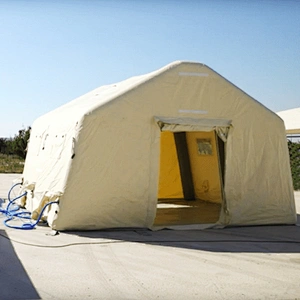 20 Person Waterproof Disaster Relief Tent Refugee Tent Inflatable Rescue Tents Emergency For Hospital