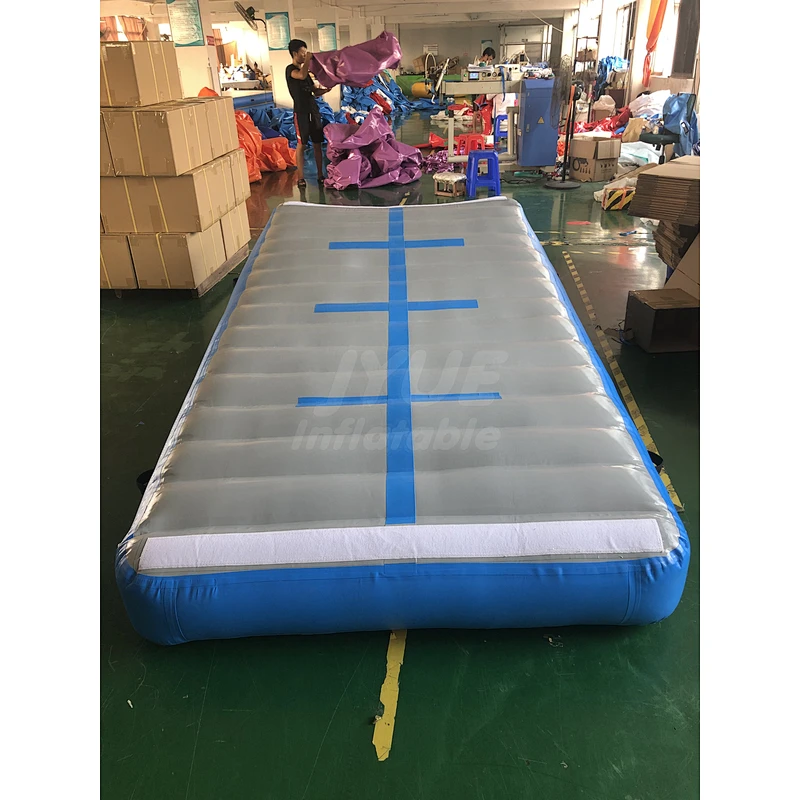 Drop Stitch Acrobatics Training Inflatable Air Track Ramp Gymnastics Air Incline For Gym