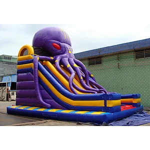 Commercial Cheap Most Popular Kids Inflatable Octopus Water Slide Pool Water Slide