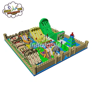 Outdoor / Indoor Inflatable Amusement Parks Large Inflatable Bouncer/Inflatable Playground Equipment