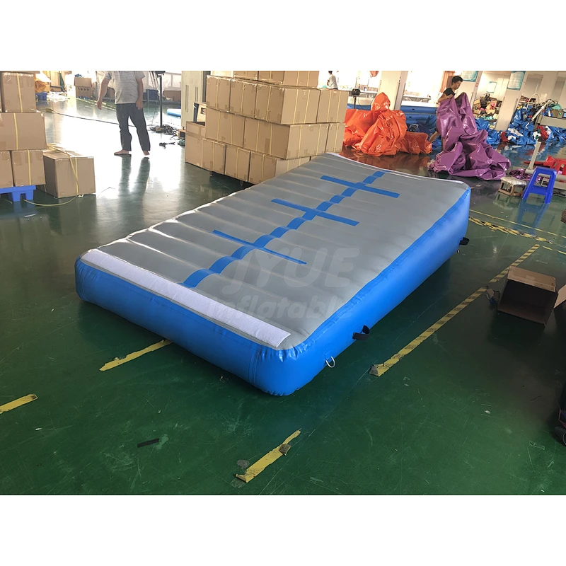 Drop Stitch Acrobatics Training Inflatable Air Track Ramp Gymnastics Air Incline For Gym