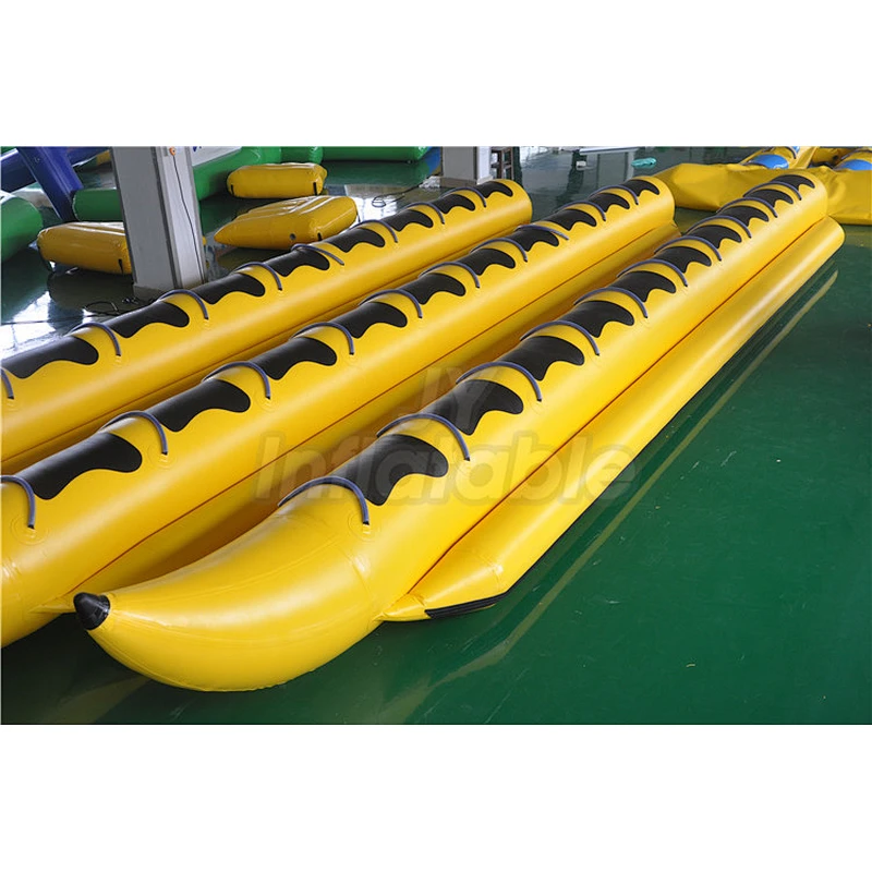 Commercial Double Tubes Inflatable Boat Air Sealed Inflatable Water Banana Boat For 10 Passengers