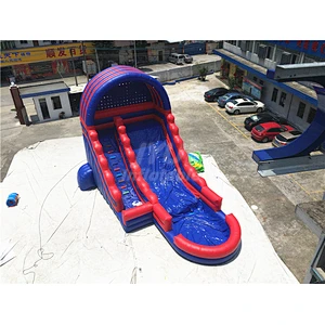 PVC Tarpaulin Commercial Inflatable Water Slide Factory Price,Backyard Water Slide For Sale