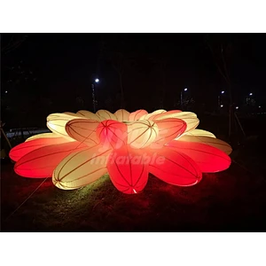 Hot sale High Quality Decoration Colorful Party Lighting Inflatable LED Flower For Wedding