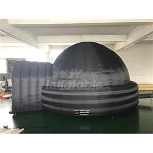 Customized Size 5m 6m Mobile Planetarium Price Inflatable Projector Dome  For School