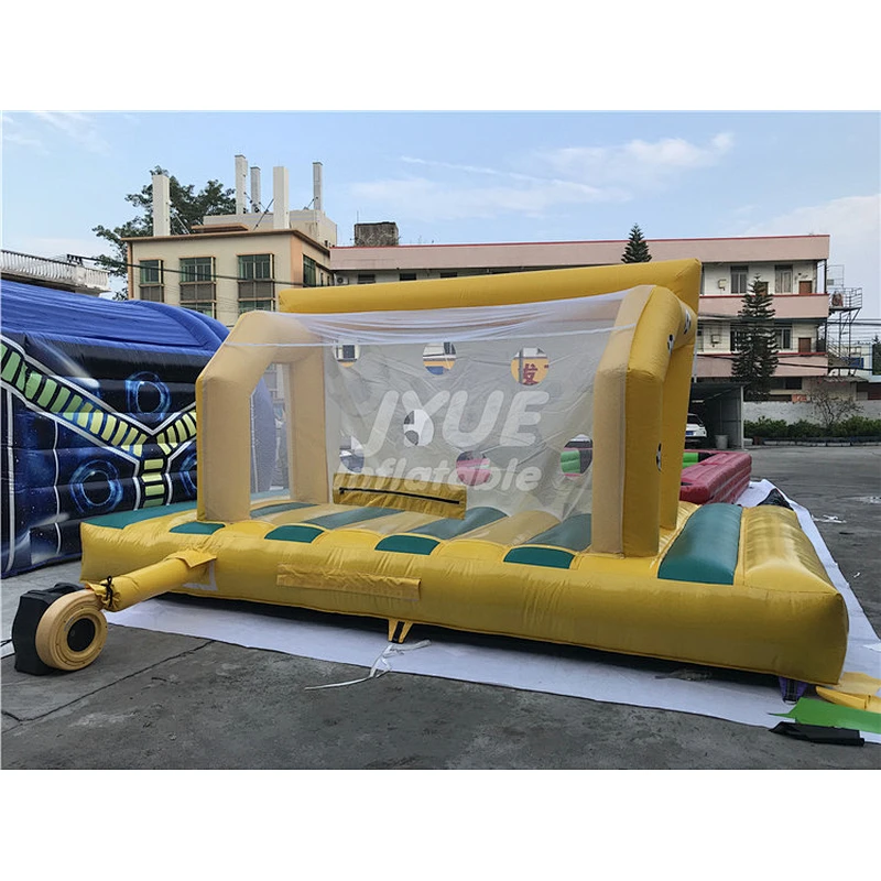 Hot Sale PVC Material Shoot Out Soccer Goals Target Customized Inflatable Football Goal For Sale