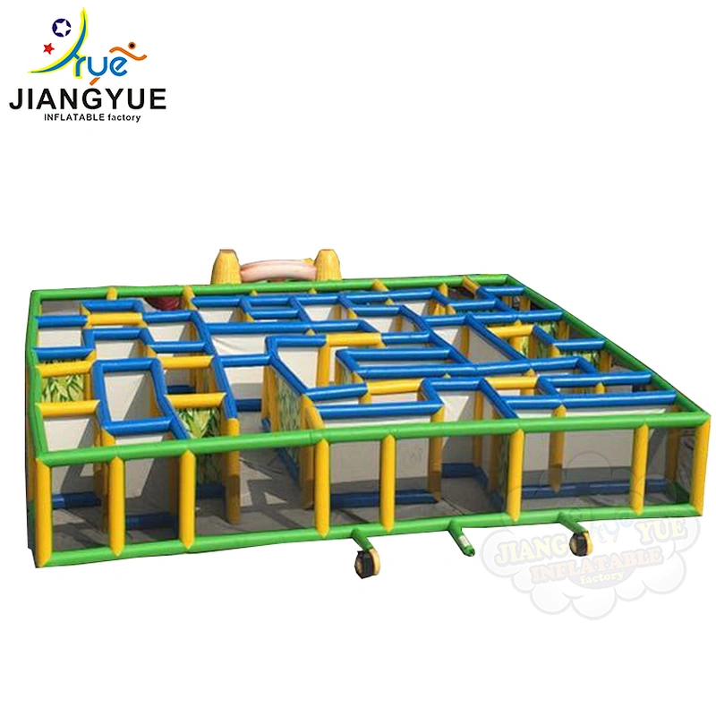 Outdoor Maze Rental, Inflatable Haunted Maze Inflatable Escape Game For Sale