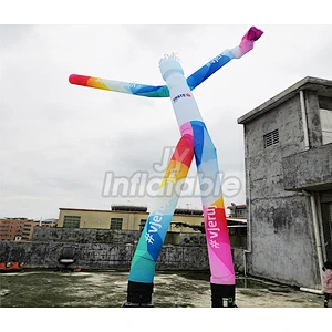 Oxford Cloth Outdoor Advertising Two Legs Air Sky Dancers Inflatable Dancing Balloon