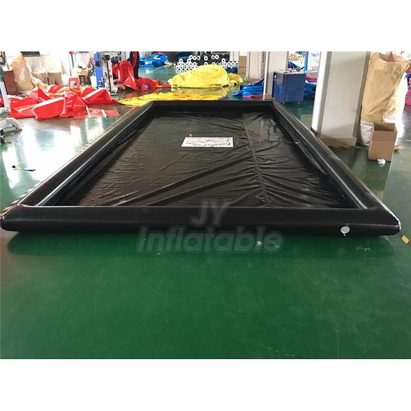 Heavy Duty Inflatable Car Wash Mat Cleaning Garage Plastic Floor Containment Mats