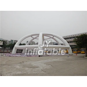 Custom Logo Portable 6 Legs Inflatable Spider Dome Tent With LED Light For Advertising