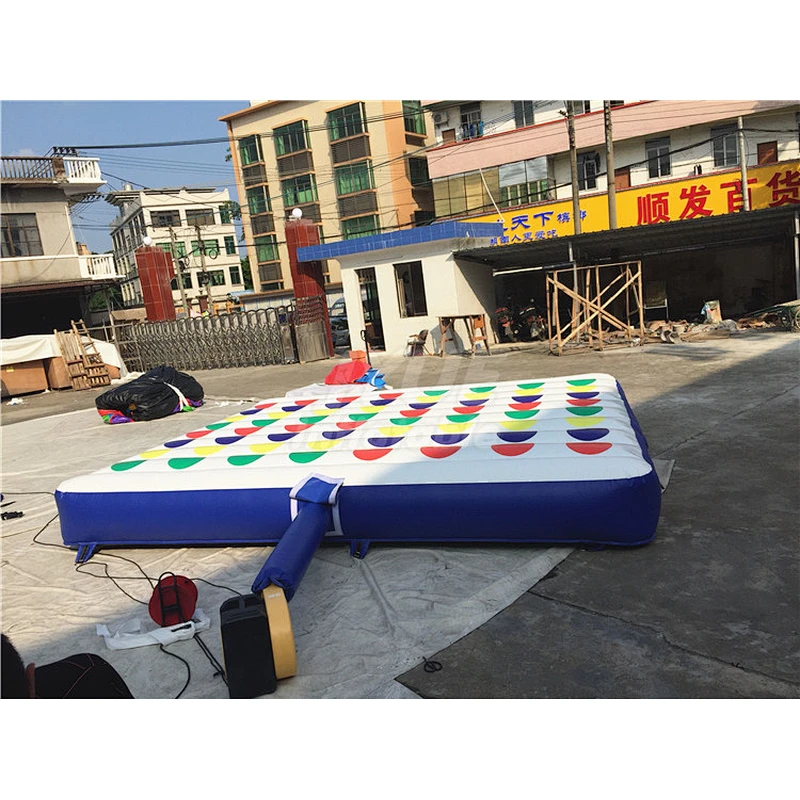 Custom Twister Mattress Sports Inflatable Twister Game For Kids And Adults