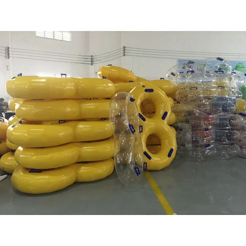 Commercial Five Handle Water Park Double Tube for Water Slide Tube