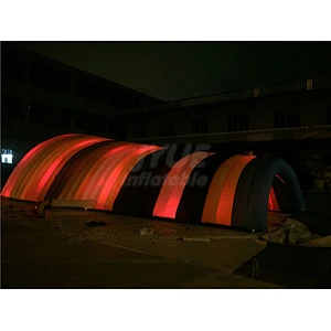 Hot Sale Large Light Tent Inflatable Stage Tunnel Event Led Arch Tent For Advertising