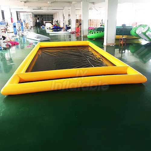Commercial Machine Customized Water Containment Mat Pvc Portable Inflatable Car Wash Mats