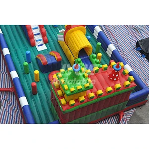 Portable PVC Tarpaulin Play Area Bounce House Indoor Inflatable Playground For Sale