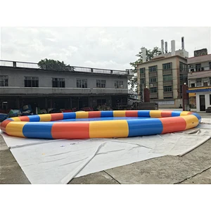 PVC Good Quality Large Round Adults Inflatable Kids Swimming Pool For Water Park