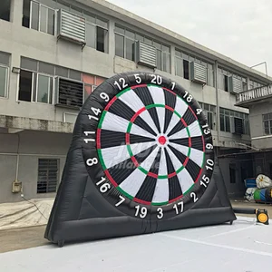 Airtight Sticker Shooting Inflatable Foot Dart Board Soccer Target Sport Game