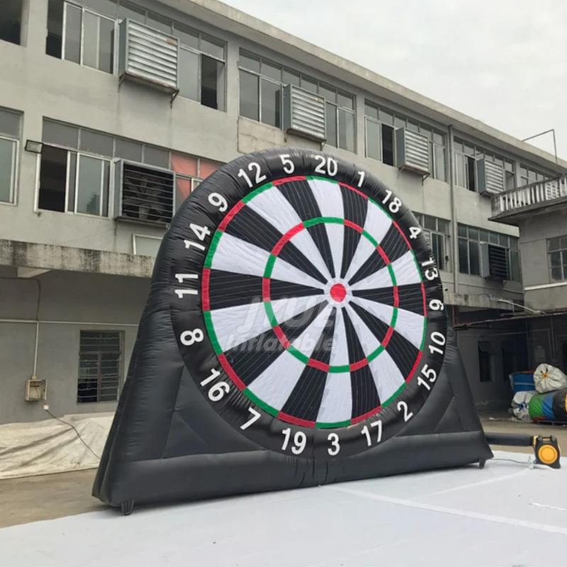 Airtight Sticker Shooting Inflatable Foot Dart Board Soccer Target Sport Game