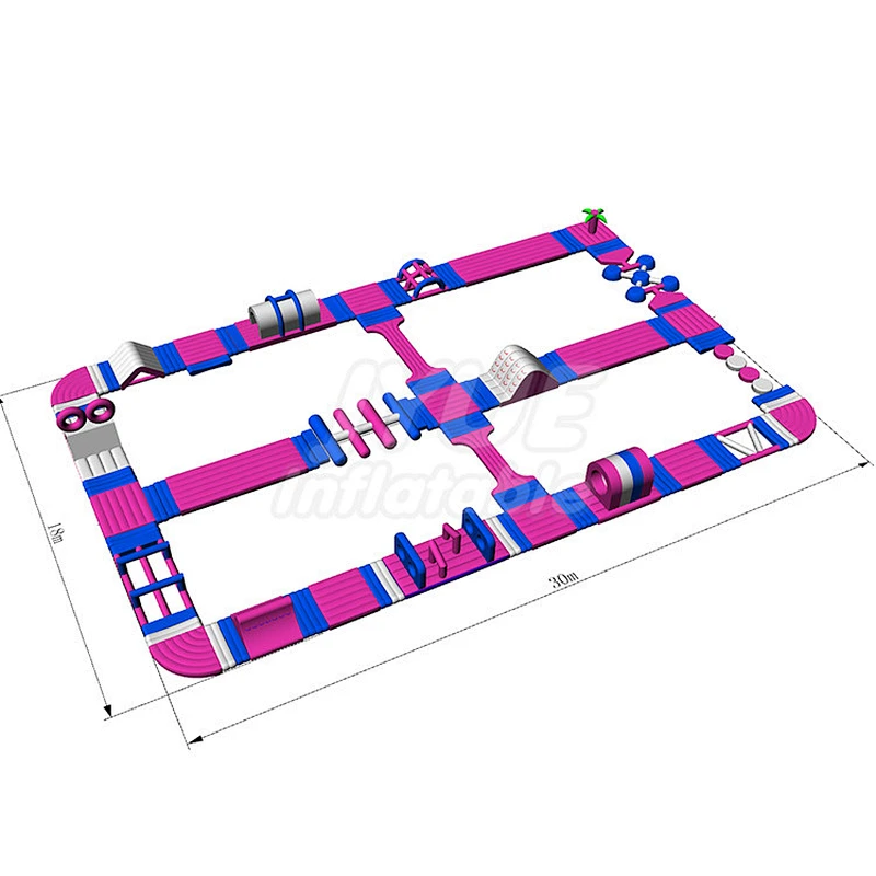 Water Games Equipment Aqua Park Adult Island Float Inflatable Water Park