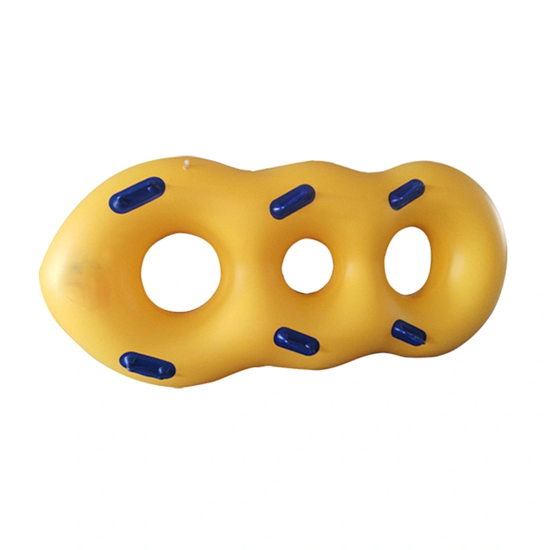 Commercial Custom Logo Inflatable Towable Water Sport Tube For Water Park  Equipment