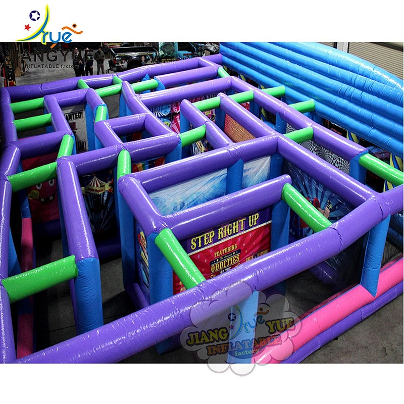 Inflatable Obstacle Course Commercial Design Cube Inflatable Out Maze For Sale