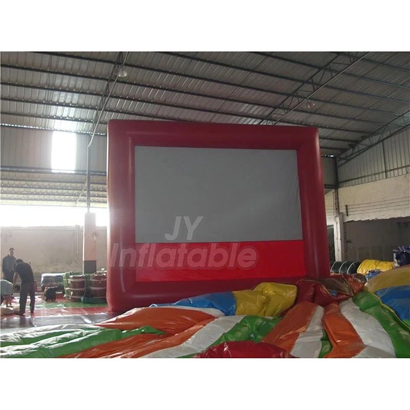 Commercial Inflatable Movie Screen Air Sealed Inflatable Television Screen For Advertising