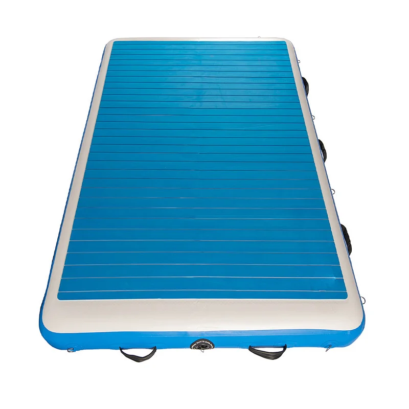 Super Strong Floating Dock Drop Stitch Swim Inflatable Water Floating Platform For Sale