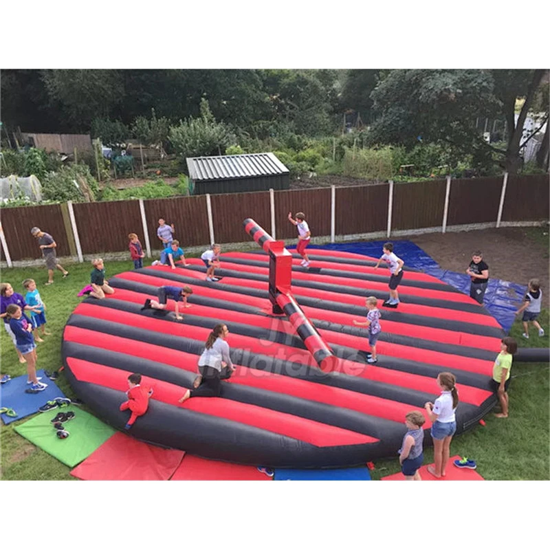 Inflatable Meltdown Jump Bar / Wipe Out Race Challenge Sport Game For Sale