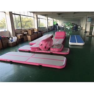 Use Durable Various Home Edition Gymnastic Training Mats Floor Kit Training Inflated Air Track Set For Gymnastics Exercise