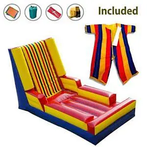 8m Popular Giant Air Rock Mountain Funny Game Commercial Inflatable Sticky Wall For Sale