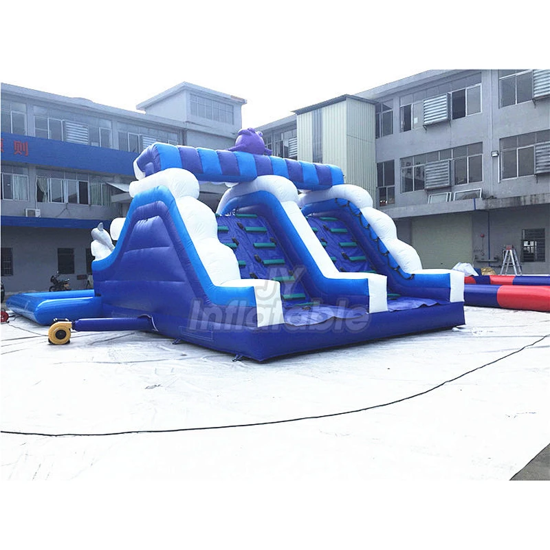 Octopus PVC Backyard Commercial Indoor Small Inflatable Water Park