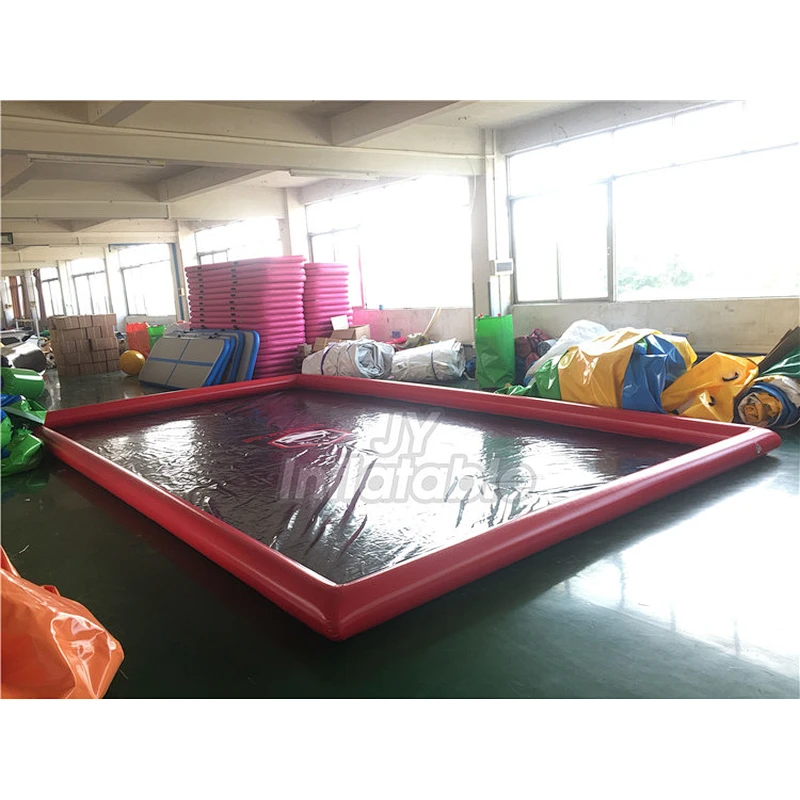 Commercial Easy Set Up Air Seal Type Mobile Wash Mat Inflatable Car Wash Mat