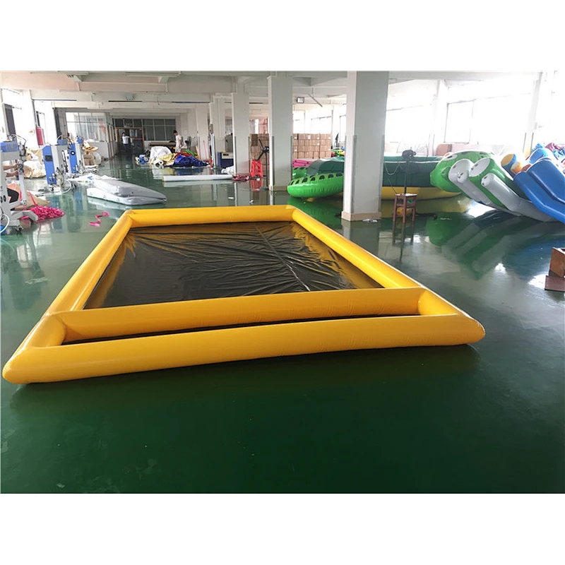 Commercial Machine Customized Water Containment Mat Pvc Portable Inflatable Car Wash Mats