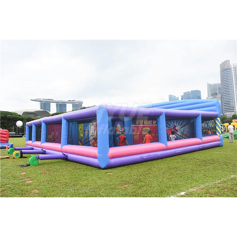 High Quality Large Inflatable Maze For Adults And Kids Huanted Corn Maze Game
