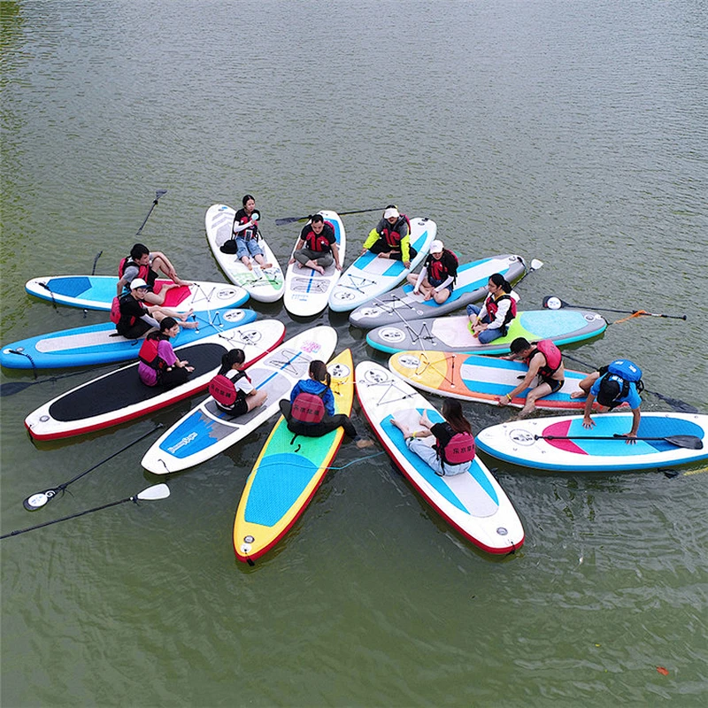Soft Top Air Inflate Sup Paddle Board With Fins Sup Paddle Inflatable Cheap Isup Paddle Surf Hinchable