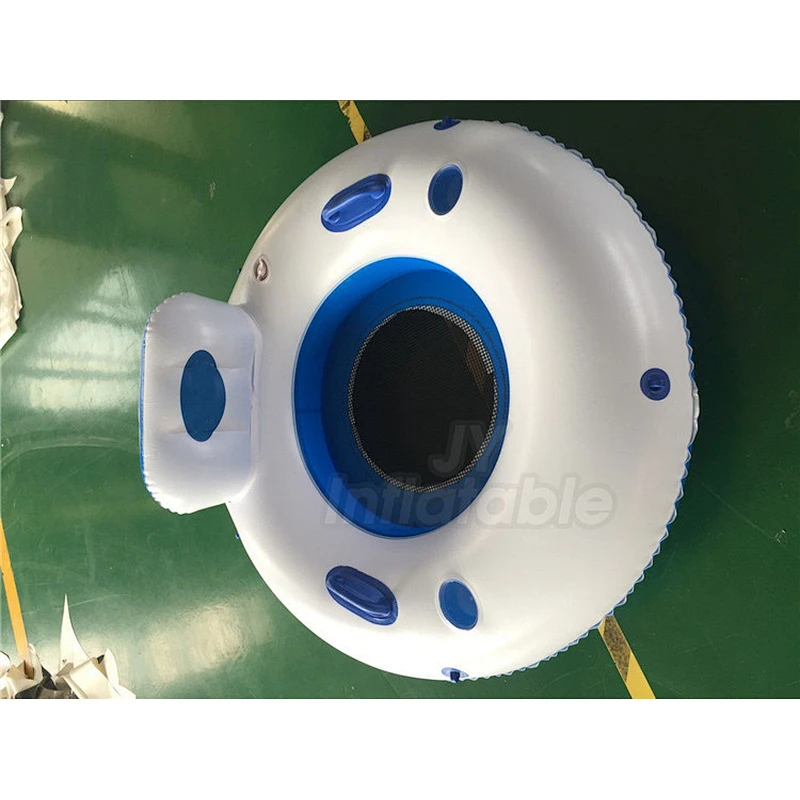 Water Park Equipment Pool Floating Single Tubes Single Water Slide Tubes With Backrest