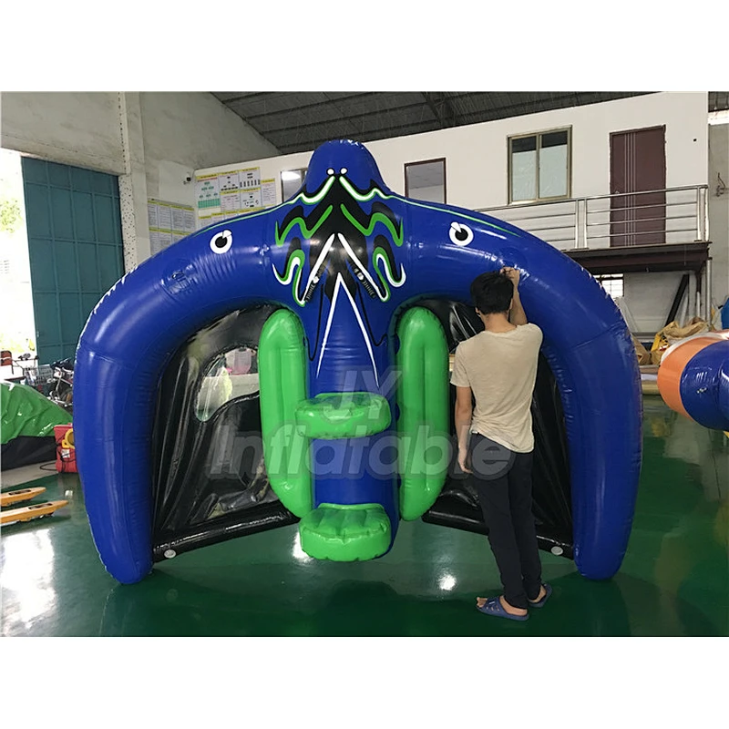 Kite Tube Inflatable Towable Water Sports Inflatable Flying Manta Ray For Water Game